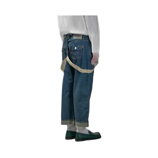 Junya Watanabe Man Washed Cropped Trousers