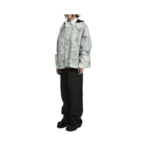 Short Parka / Dirty Snow Camo