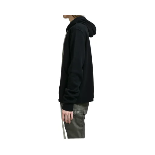 Zipped Hoodie / Black