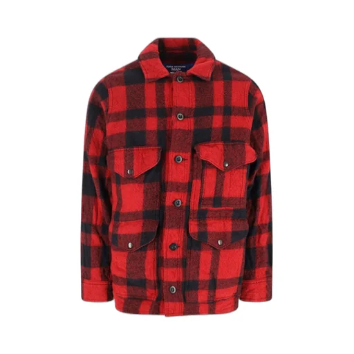 Junya Watanabe Man Checked Straight Hem Shirt
