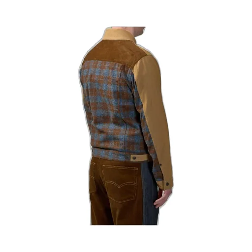 Junya Watanabe Man Panelled Trucker Jacket
