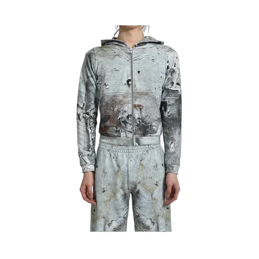 Worn Out White Hoodie / Wht