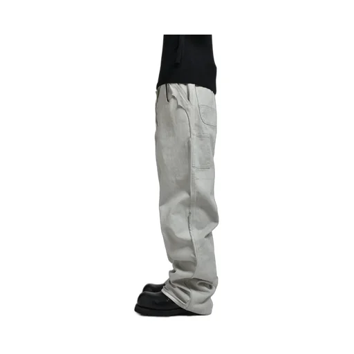 Underground Cut Out Pants / Melt Lock Dirty Wht