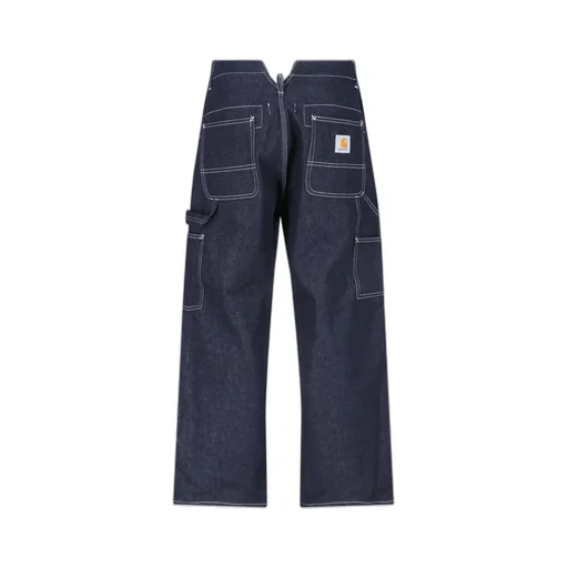 Junya Watanabe Man X Carhartt Logo Patch Wide-Leg Jeans