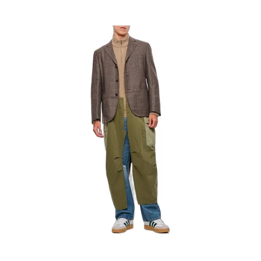 Junya Watanabe Man Panelled Single-Breasted Coat