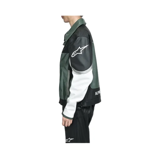 Alloy Leather Jacket / Grn