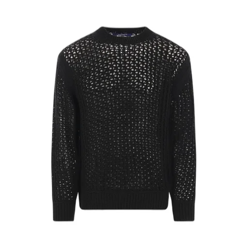 Junya Watanabe Man Open-Knit Crewneck Jumper