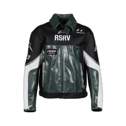 Alloy Leather Jacket / Grn