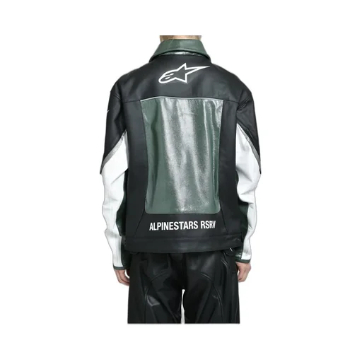 Alloy Leather Jacket / Grn