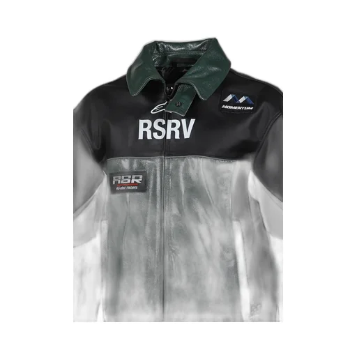 Alloy Leather Jacket / Grn