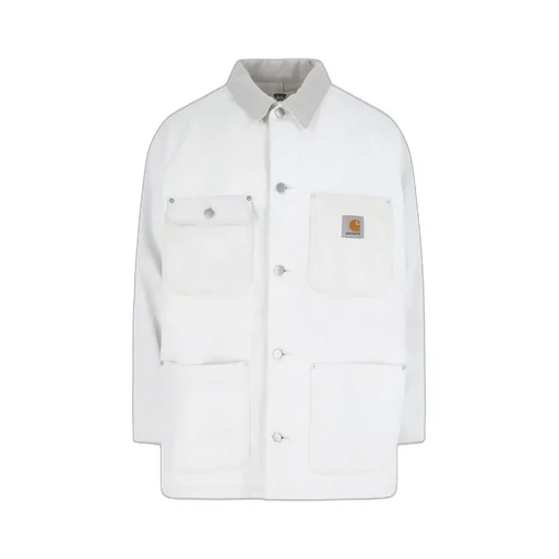 Junya Watanabe Man Logo Patch Buttoned Jacket