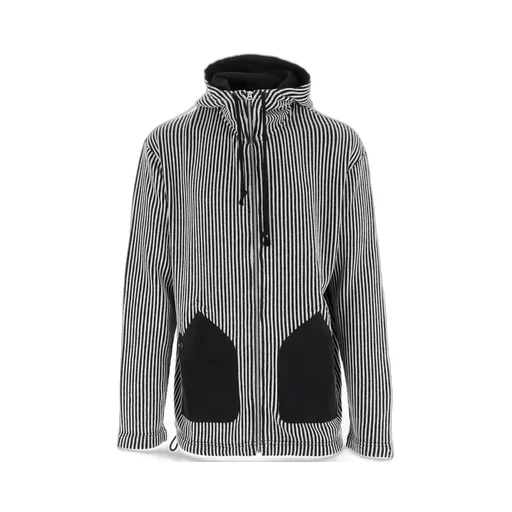Junya Watanabe Man Striped Drawstring Hoodie