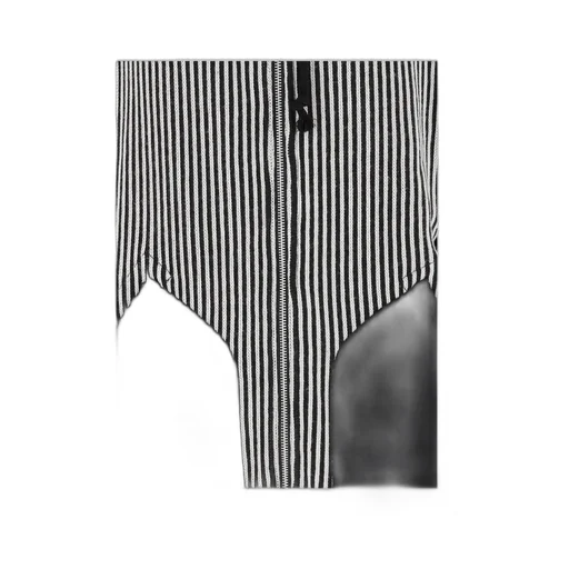 Junya Watanabe Man Striped Drawstring Hoodie