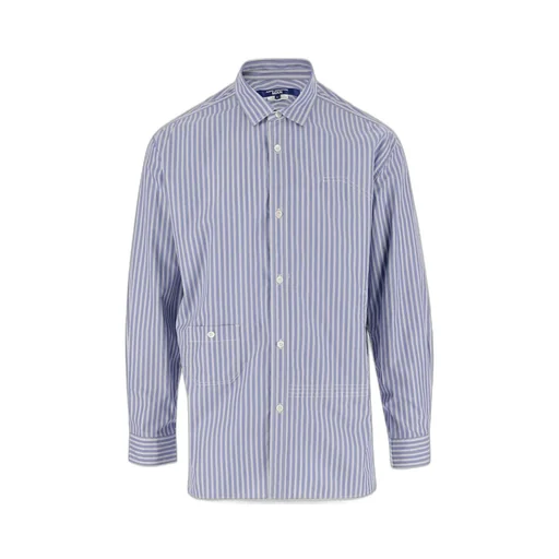 Junya Watanabe Man Striped Buttoned Shirt