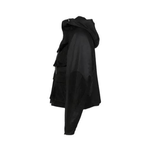 Aire Curved Zip Game Jacket / Blk