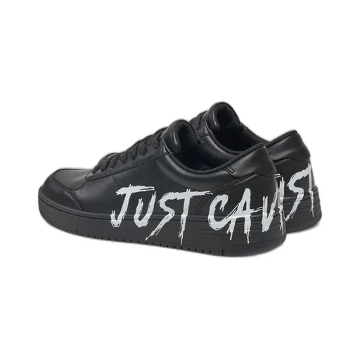 Just Cavalli Logo-Printed Lace-Up Sneakers