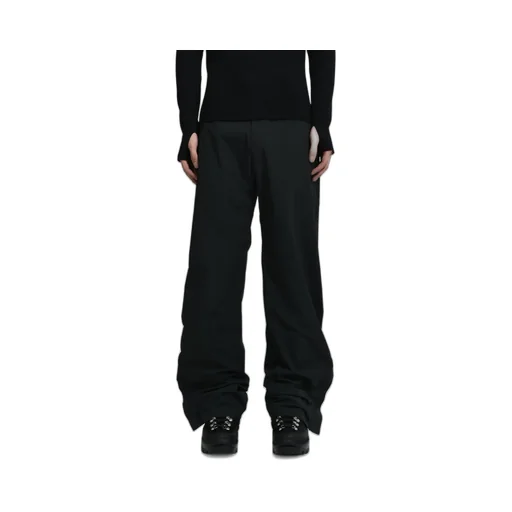 Moire Trousers / Black
