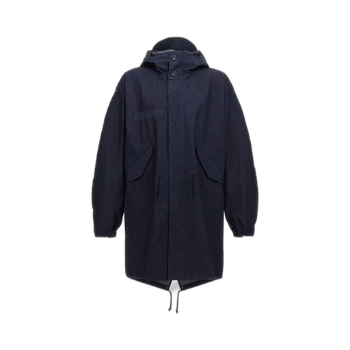 Junya Watanabe Man X C.P Company Hooded Drawstring-Waist Coat