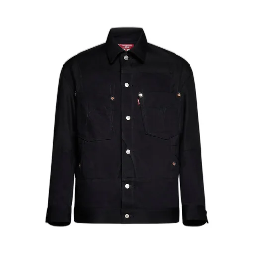 Junya Watanabe Man Buttoned Straight Hem Shirt Jacket