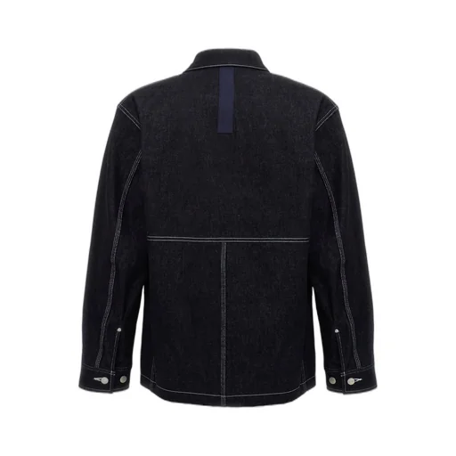 Junya Watanabe Man X Carhartt Logo-Patch Buttoned Coat