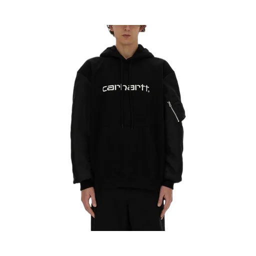 Junya Watanabe Man X Carhartt Oversized Fit Drawstring Hoodie