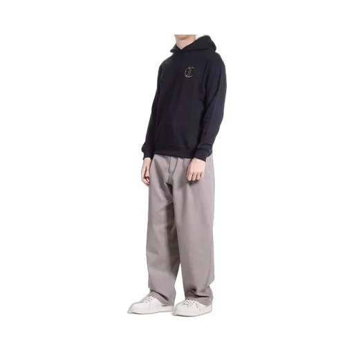 Just Cavalli Logo Embroidered Long-Sleeved Hoodie