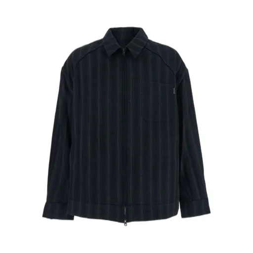 Juun J Striped Relaxed-Fit Jacket