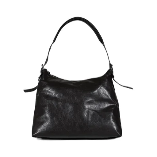 Belted Hobo Bag / Dark Chocolate