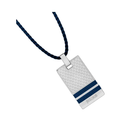 Just Cavalli Logo Engraved Necklace