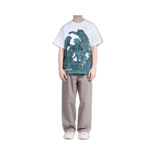 Just Cavalli Graphic Printed Crewneck T-Shirt