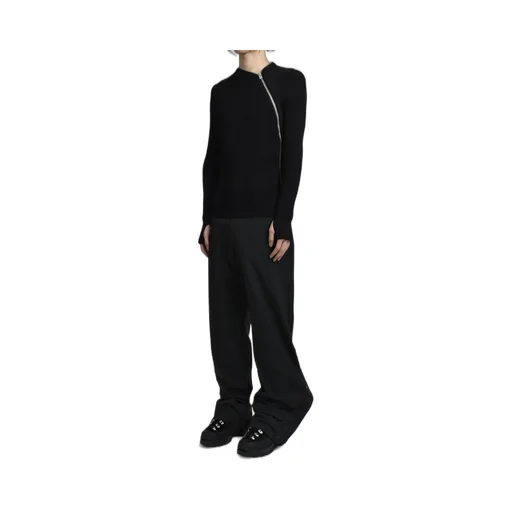Moire Trousers / Black