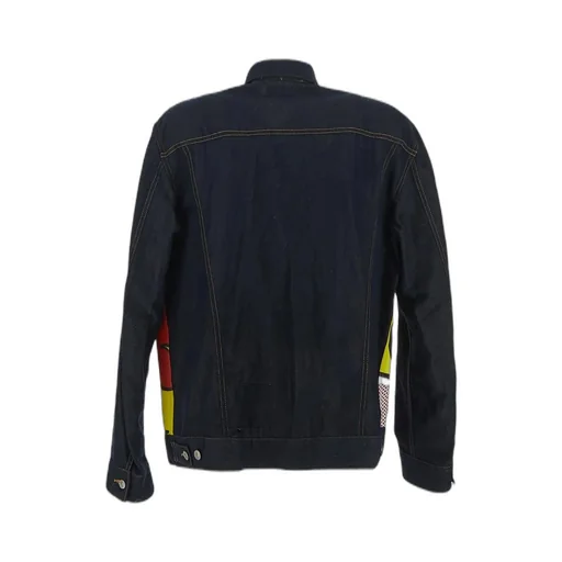 Junya Watanabe Man Graphic Printed Denim Jacket