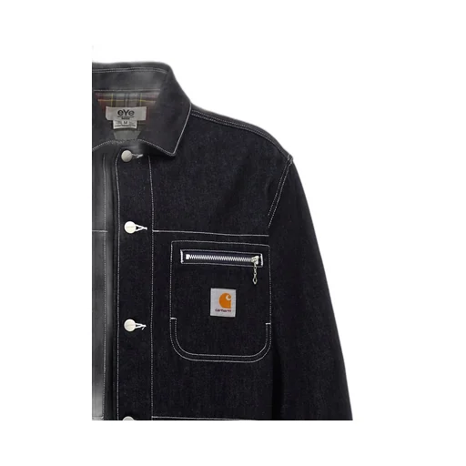 Junya Watanabe Man X Carhartt Logo-Patch Buttoned Coat