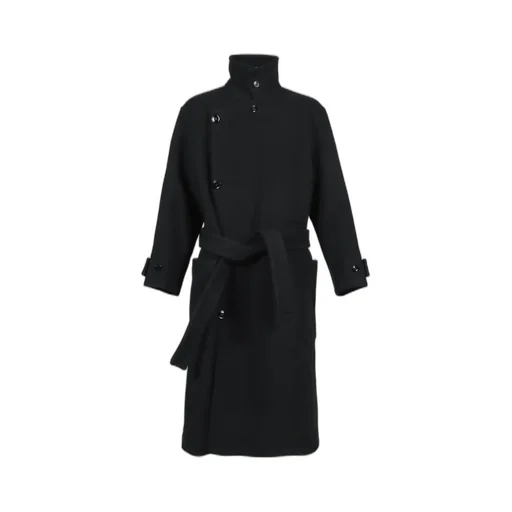 Wrap Coat / Black