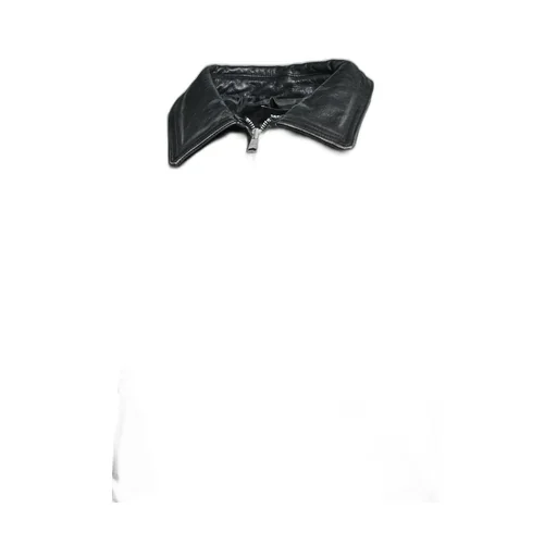 Wash Leather Single Riders Jacket / Blk
