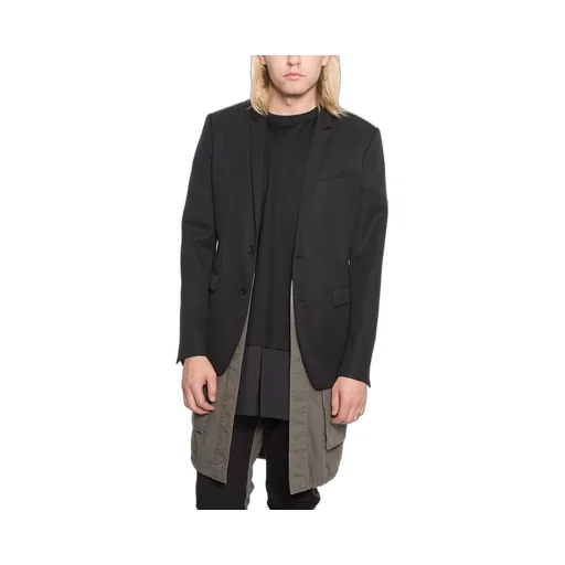 Juun J Buttoned Layered Jacket
