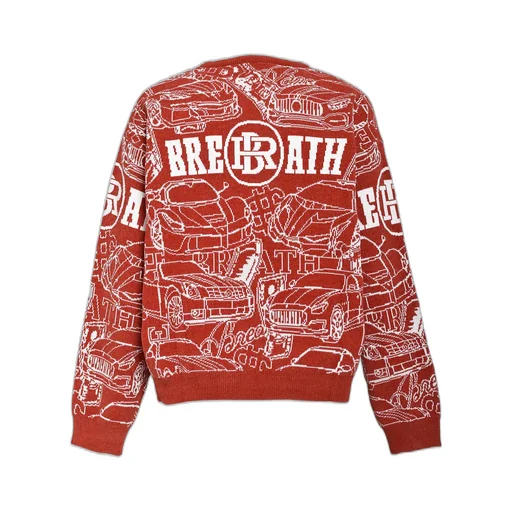 Super Car Mall Knit / Red