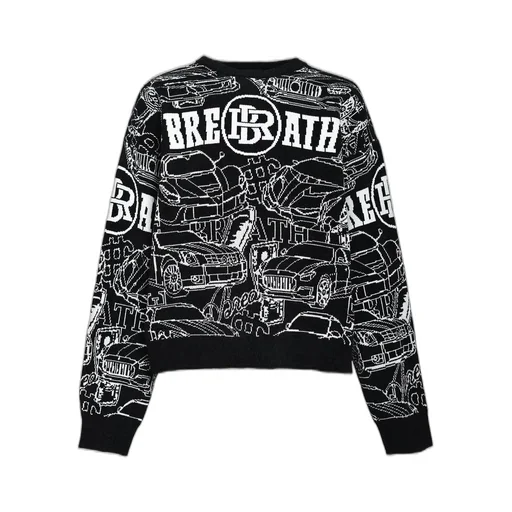 Super Car Mall Knit / Black