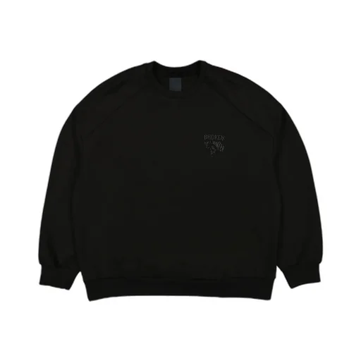 Juun J Logo Embroidered Crew Neck Sweatshirt