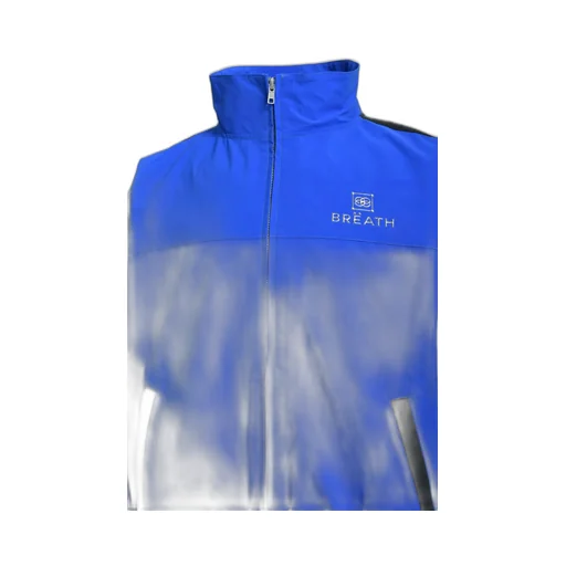 Crest Logo Warm Up Jacket / Blu