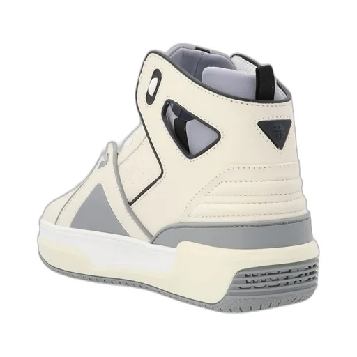 Just Don Courtside High Panelled Sneakers