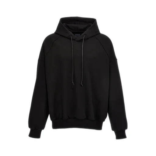 Juun J Graphic Printed Drawstring Hoodie
