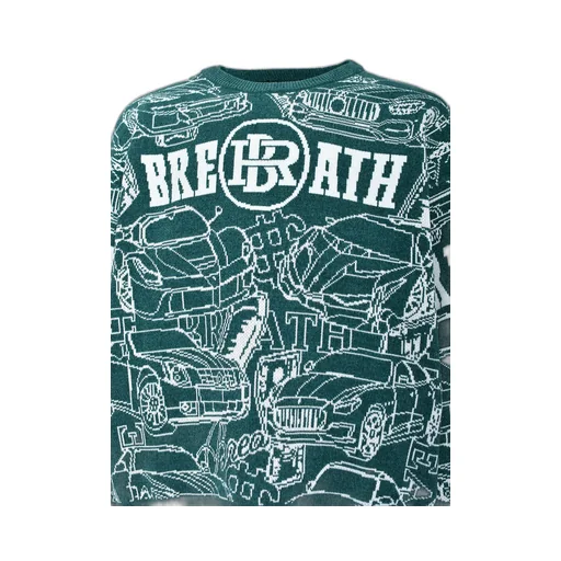 Super Car Mall Knit / Grn