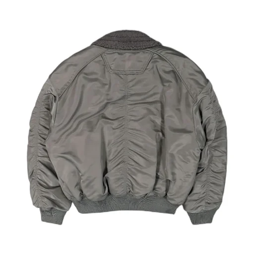 Juun J Zip-Up Long Sleeved Bomber Jacket