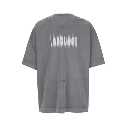 Juun J Logo Print Loose T-Shirt