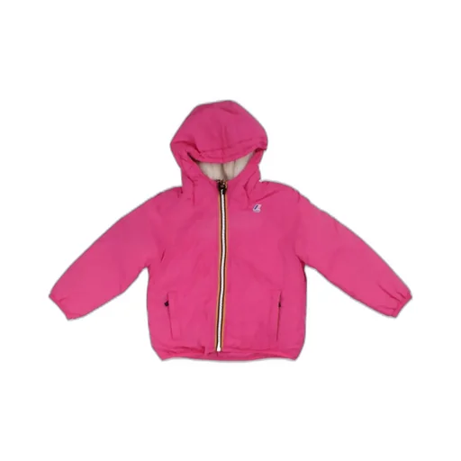 K-Way Kids Zip-Up Hooded Jacket