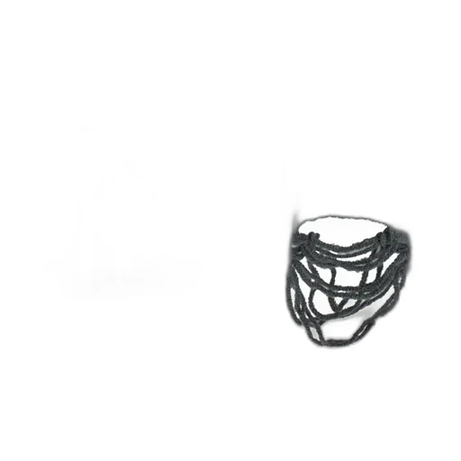 Juun J Ripped Drop Shoulder Striped Jumper