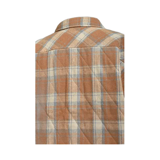 Quilting Check Shirt / Brw
