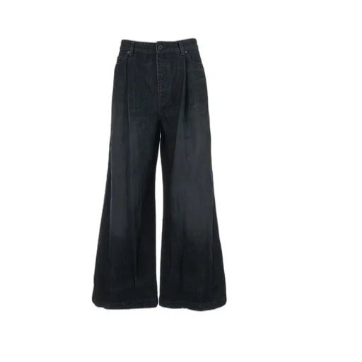 Juun J Faded Wide-Leg Jeans
