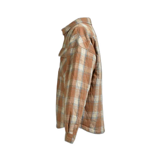 Quilting Check Shirt / Brw